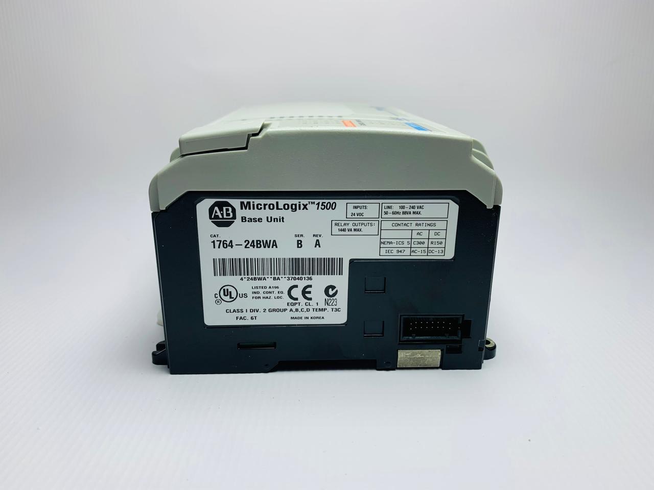 ALLEN BRADLEY 1764-24BWA  MICROLOGIX 1500 SER. A  REV. B