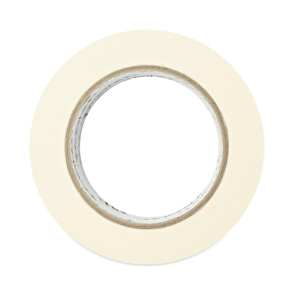 Cinta adhesiva de uso general universal, núcleo de 3", 24 mm x 54.8 m, color beige, paquete de 3 - UNV51301