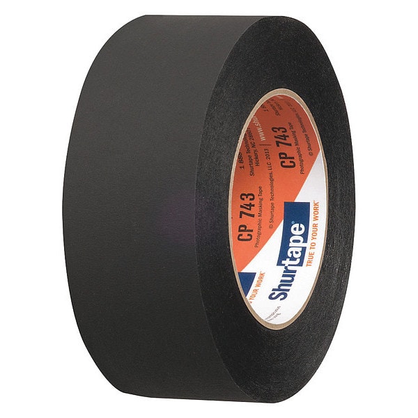 Cinta para enmascarar Shurtape, Negra, Diametro., Paq.24 - CP 743