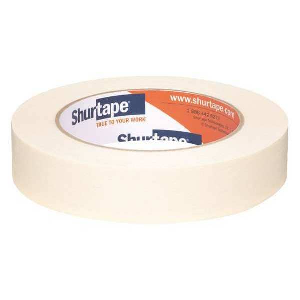 Cinta de enmascarar Shurtape, Natural, 24mm x 55m, Paquete de 36 - CP 083