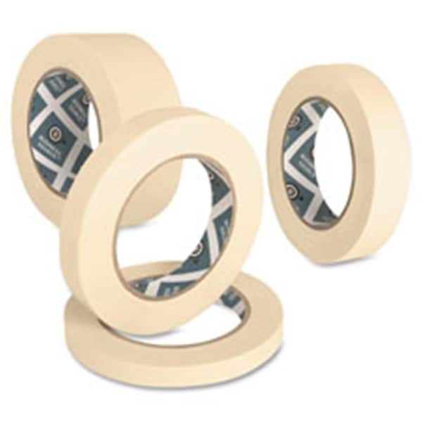 Cinta adhesiva para enmascarar de Business Source - Núcleo de 3 pulgadas - .75 pulgadas x 60 yardas - Kraft natural - BSN16460