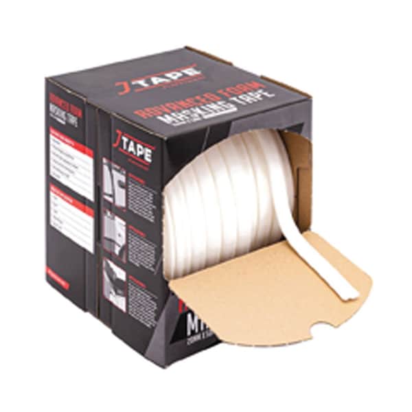 Jtape Unlimited CINTA DE ENMASCARAR DE ESPUMA AVANZADA 3/4 pulg x 165' - 1011.205