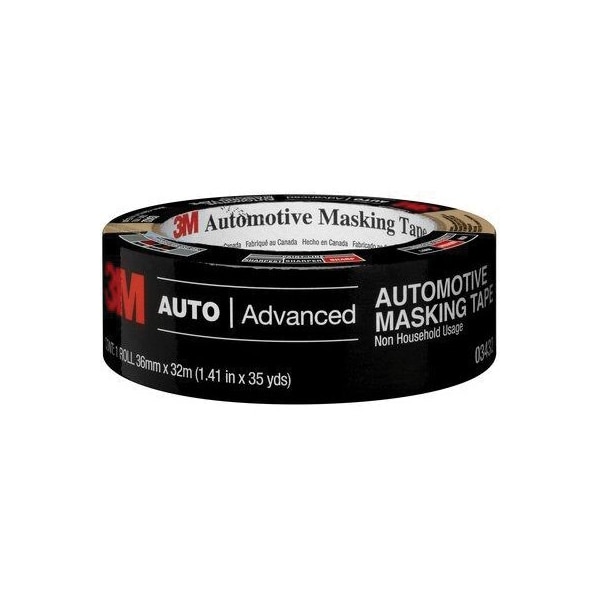 Cinta para enmascarar automotriz de 3M, 03432, 36 mm x 32 m - 7100255773