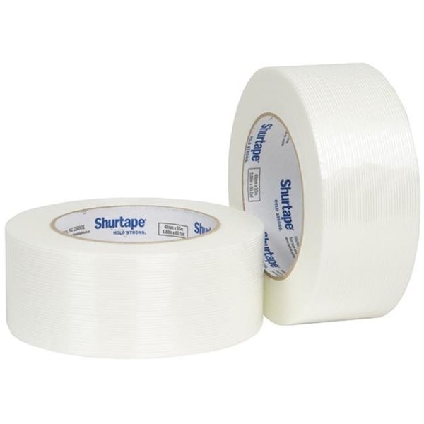 Cinta de flejado Shurtape Technologies GS490X100 - 1 pulgada x 60 yardas - GS490X100