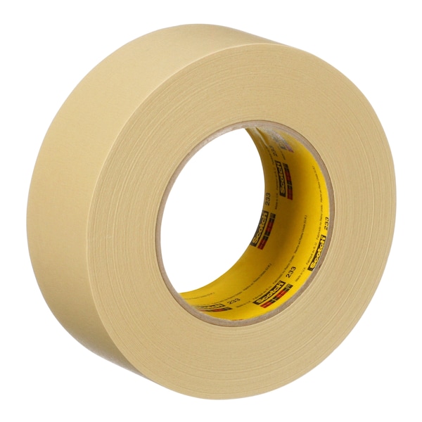 Cinta de enmascarar de acabado automotriz Scotch 233, 06340, 48 mm x 55 m, 24 por caja - 06340