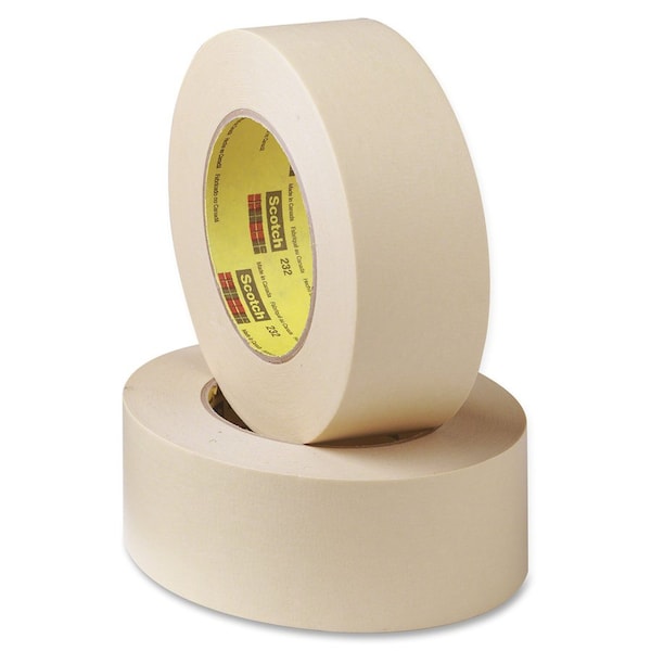 Cinta de enmascarar para papel Scotch, 2"x60 yardas, núcleo de 3", 48mm, 6.5 mil - 2322