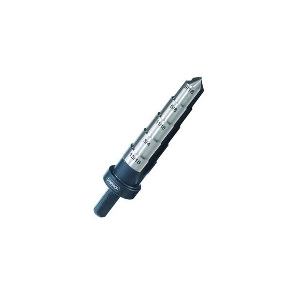 Champion Cutting Tool 9/16in-13/16in Brute XSR Step Reamers, 5 Steps: 9/16in, 5/8in - CHA XSR-9/16X13/16