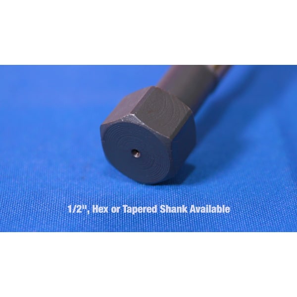 Drill America 1-1/16" Magnetic HSS Hex Shank Bridge Reamer - DWRRB1-1/16HEX-MAG