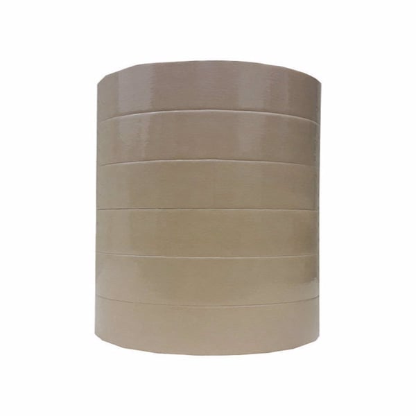 Cinta para enmascarar de alta resistencia a solventes en color beige de 1.41 in de ancho x 55 yd de largo, paquete de 24.