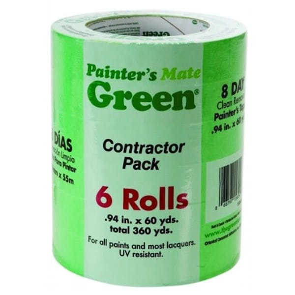 Shurtech 668840 Cinta para enmascarar Painters Mate en paquete de 6 - 1415058