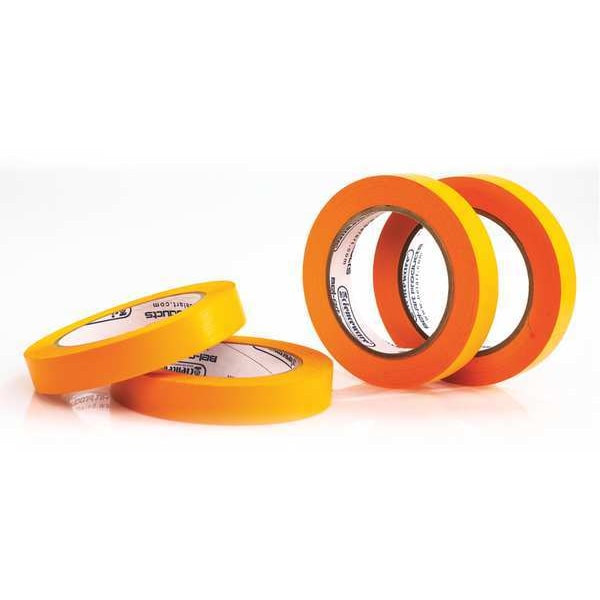 Cinta de etiquetas Sp Scienceware, Naranja, 3/4 pulgadas, Paquete de 4 - F13488-0075