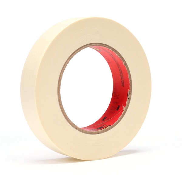Cinta de enmascarar de alto rendimiento Scotch 213, color beige, 1 pulgada x 60 yardas, 6.5 mil, 36/Caja - T935213