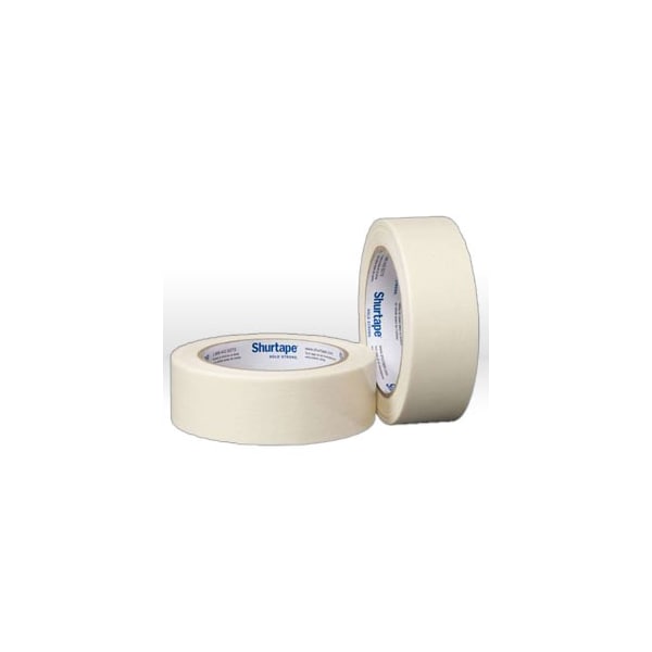 Cinta de enmascarar Shurtape, 2", 60 yardas, color beige, 5 mil - 101008
