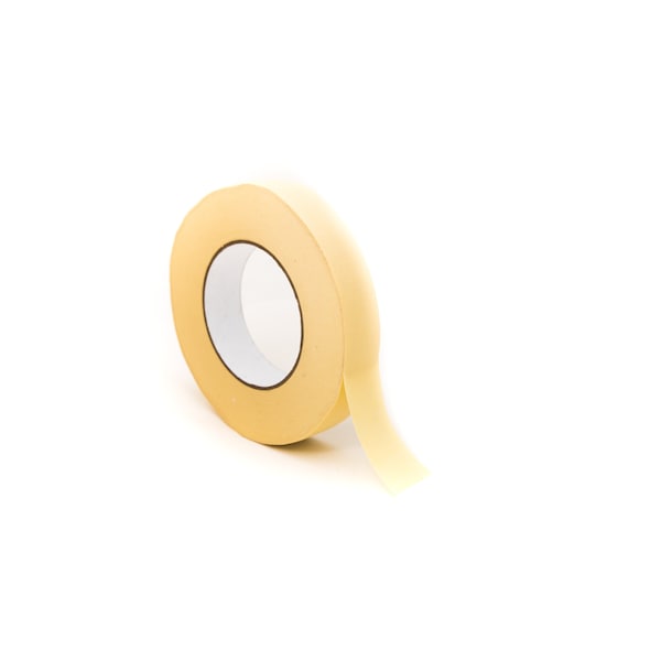 Cinta para enmascarar oleaje de soldadura Bertech, 7.6 mil de grosor, 20 mm x 60 yardas de largo, color beige - SWT-20mm.