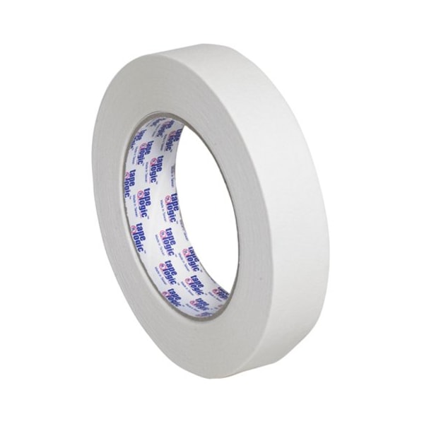 Cinta de enmascarar Tape Logic® 2200, 4.9 Mil, 1" x 60 yds., Natural, 12 piezas - T935220012PK