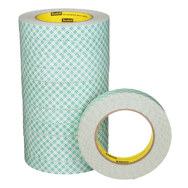 Cinta de enmascarar de doble cara de 3M, 6.0 Mil, 3/4x36 yds., blanco, paquete con 48 unidades - T954410
