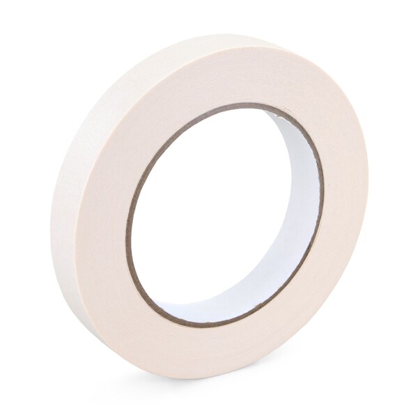 Cinta de enmascarar de uso general de 3/4 de pulgada por 60 yardas, con fuerte adhesivo de caucho natural, fácil de rasgar, paquete de 12 - 12x-44573