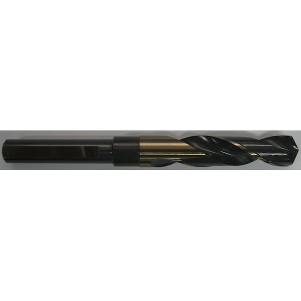 Yg-1 Tool Hss(M2) 118 Degree Split Point 3 Flat Gold & Black S & D Drill - D1191040
