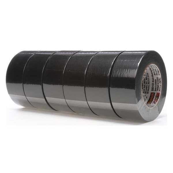 Cinta de enmascarar 3M, negro, 48mm x 55m, paquete de 24 - 2510