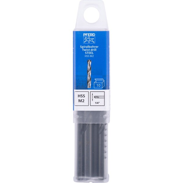 Pferd HSS Twist Drill  1/4 in. M2 STEEL - 20015