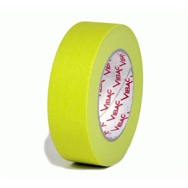 Cinta adhesiva amarilla de 1 pulgada Vibac VIB-313-0041; Paquete con 36 unidades - VIB-313-0041