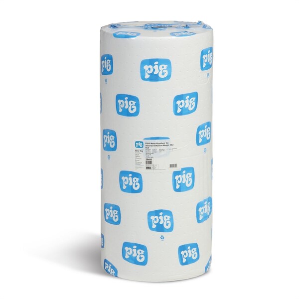 Pig Pig Water-Repellent Oil-Absorbent Medium-Weight Mat Roll, 30"X150' - NPG26400