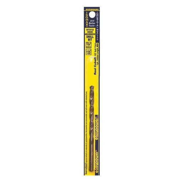 Eazypower Cobalt TiN Jobber Length Drill Bit, Number of Pieces: 1 - 87212