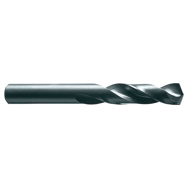 Cle-Line Screw Machine Drill Bit, #16 Size, 135  Degrees Point Angle, Black Oxide Finish, Spiral Flute - C23544