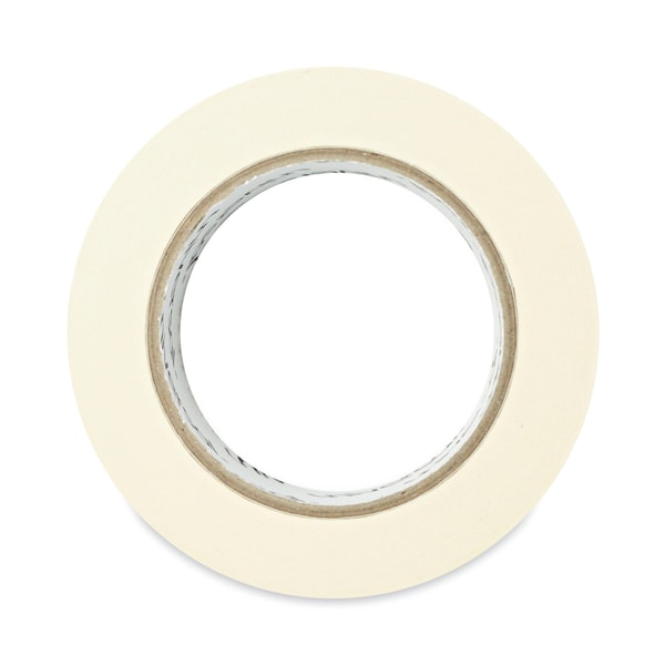 Cinta adhesiva universal de uso general, núcleo de 3", 48 mm x 54.8 m, color beige, paquete de 24 - UNV51302CT