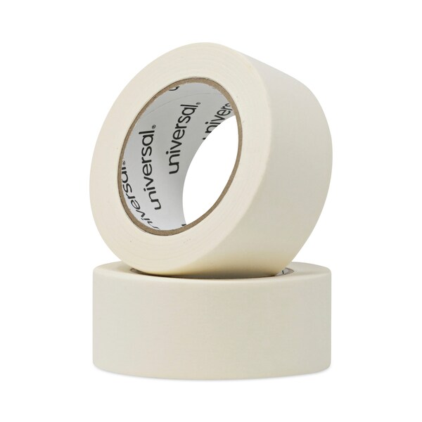 Cinta adhesiva universal de uso general, núcleo de 3", 48 mm x 54.8 m, color beige, paquete de 24 - UNV51302CT