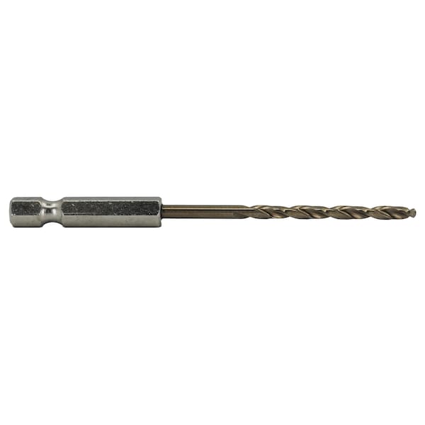Drill America 29 Piece Cobalt Quick Change Hex Shank Drill Bit Set 1/16" - 1/2" Plastic Case - COHEX29-SET