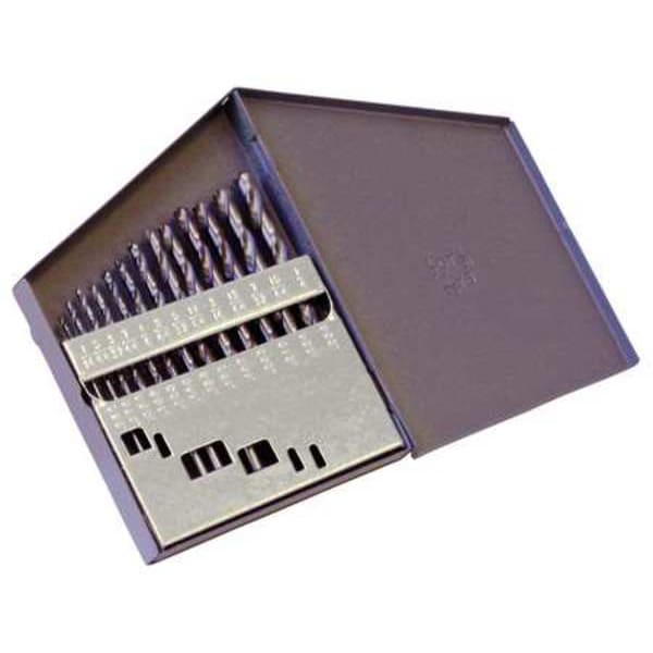 Chicago-Latrobe 15PC 135 Degree Heavy-Duty Jobber Length Drill Set Chicago-Latrobe 150ASP-TA TiAlN HSS 1/16-1/2x1/32 - 42800