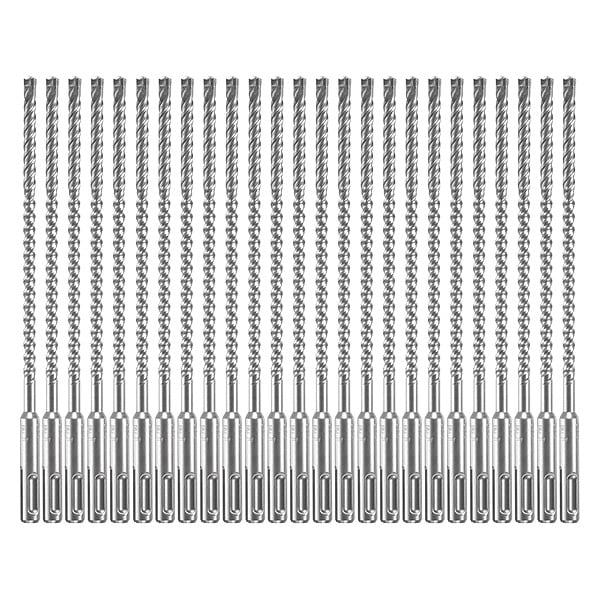 Bosch 4-Cutter Hammer Drill Bit 1/4" x 8-1/2"L, SDS Plus, 25PK - HCFC2042B25