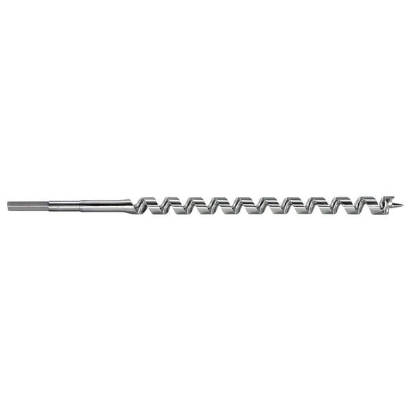 Irwin Power Pole Auger Bit, 13/16 In, 29 In L - 47013