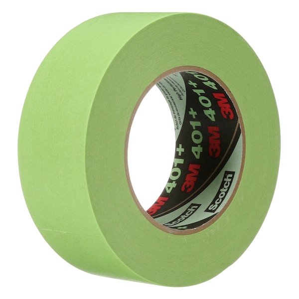 Cinta de enmascarar 3M 3M™ 401+/233+, 6.7 Mil, 2" x 60 yds., Verde, 12/Caja - T937401