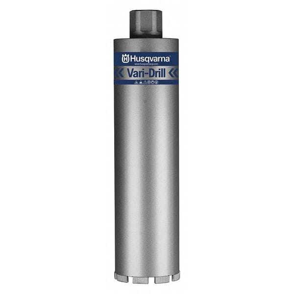 Husqvarna Core Bit, 6" Bit Dia., 14" Drill Depth - B10-6