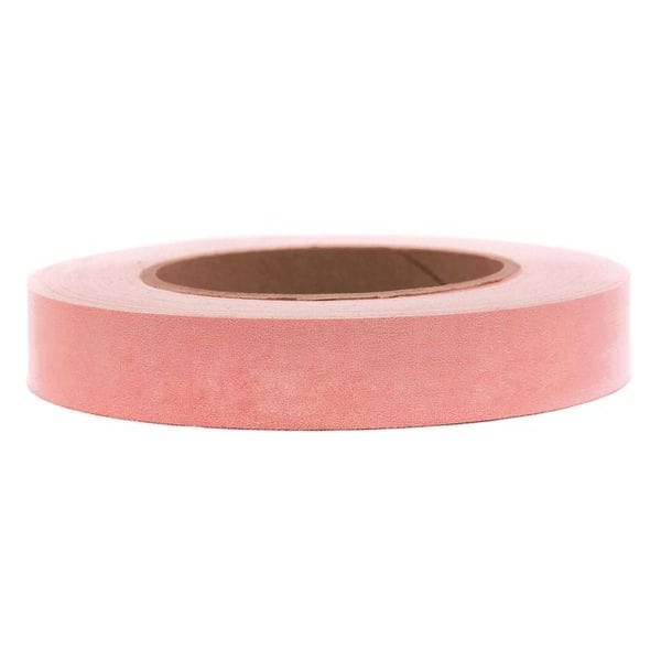 Cinta de Cartón para Rollos, Papel, Salmón, 1 pulgada x 60 yardas - 26195OR