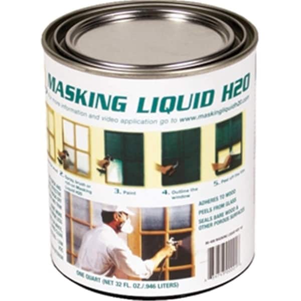 Keen 80-400-4 1 Cuarto de Líquido Masking Clear H2O - KE3579780