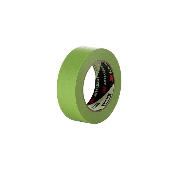 Cinta de enmascarar verde de alto rendimiento 3M 401+, 48 mm x 55 m, 6.7 Mil - 51115-64763