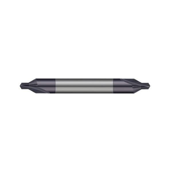 Harvey Tool 0.2500in 1/4 Drill DIA x 60Deg Included Carbide #7 Combined Drill & Countersink DE, 2 Flutes, AlTiN - 11090-C3
