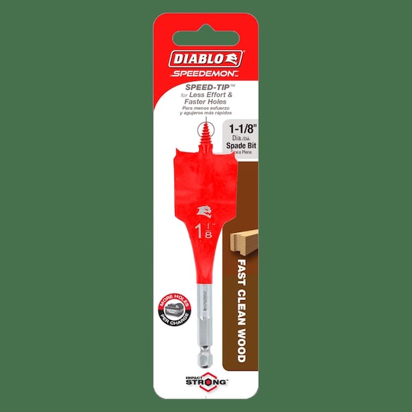 Diablo Speedemon Spade Bit Range Provides One O - DSP1070