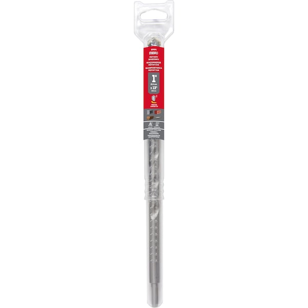 Richelieu 13-inch (330 mm) Rotary Masonry Drill Bit with Reduced Shank - 264841