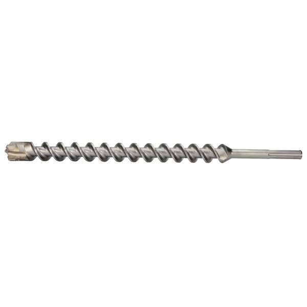 Milwaukee Tool 1-1/4 in. x 31 in. x 36 in. 4-Cutter MX4 SDS-MAX Rotary Hammer Drill Bit - 48-20-3974