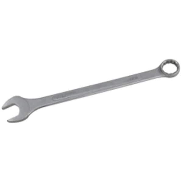 Llave combinada cromada DE2991096 de 14.25 pulgadas con extremo de caja de 12 puntos y panel elevado de Dendesigns 1.06 pulgadas.