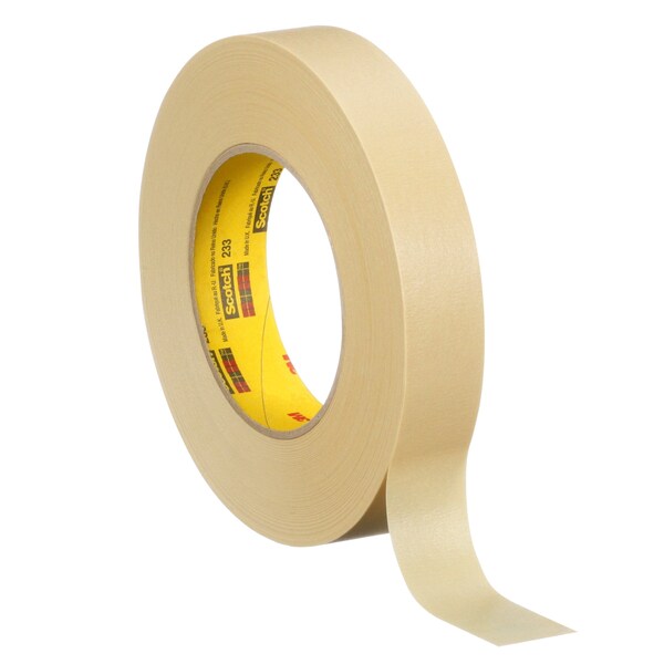 Cinta de enmascarar Scotch Automotive Refinish 233, 06336, 24 mm x 55 m, 36 por caja - GT500068280