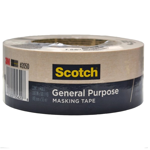 3M 48Mmx55M Cinta de mascarilla verde para profesionales SW - 2050-48MP