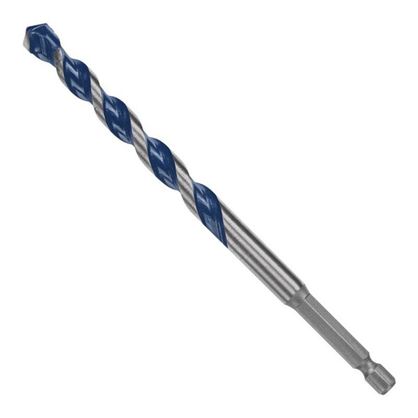 Dremel Bosch BlueGranite Turbo 3/8 in. X 6 in. L Carbide Tipped Hammer Drill Bit Hex Shank 1 pc - HCBG12T