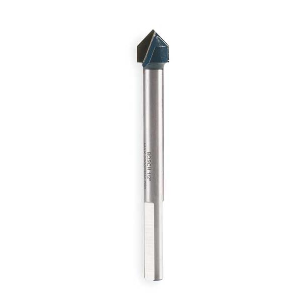 Bosch Glass and Tile Bit, 1/2 In, 3 3/4 In L - GT600