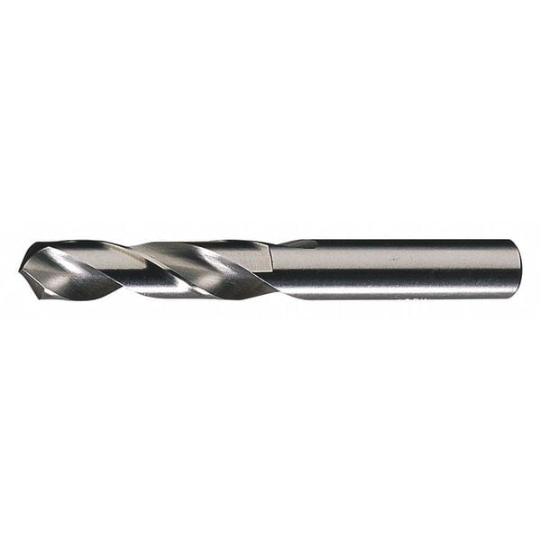 Cleveland Screw Machine Drill Bit, 39/64 in Size, 118  Degrees Point Angle, High Speed Steel, Bright Finish - C04619