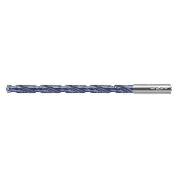 Walter Walter Titex - Solid carbide twist drill, Extra Long Drill, 1/4", Carbide, DC150-12-06.350A1-WJ30TA - DC150-12-06.350A1-WJ30TA
